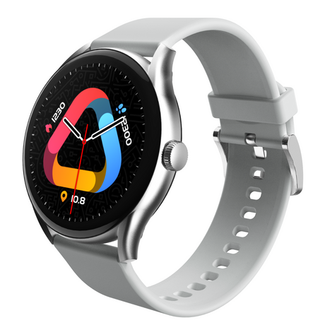 Smartwatch QCY GT S8 con Pantalla AMOLED 1.43" HD, Diseño Metálico Premium, Monitoreo de Salud y Batería de Hasta 10 Días