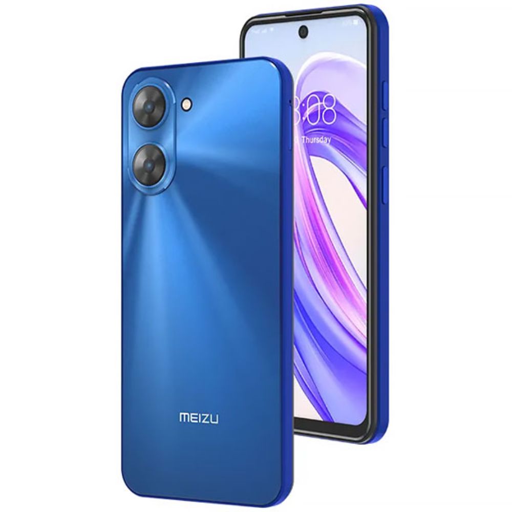 Celular Meizu MBLU21 64GB 4GB RAM, Pantalla 6.79” HD, Cámara 13 MP y Batería 4900 mAh