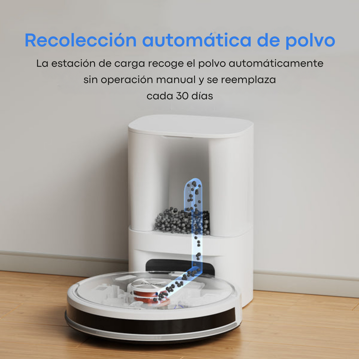 Aspiradora Robot 3000 Pa Inalambrico Lydsto Blanco