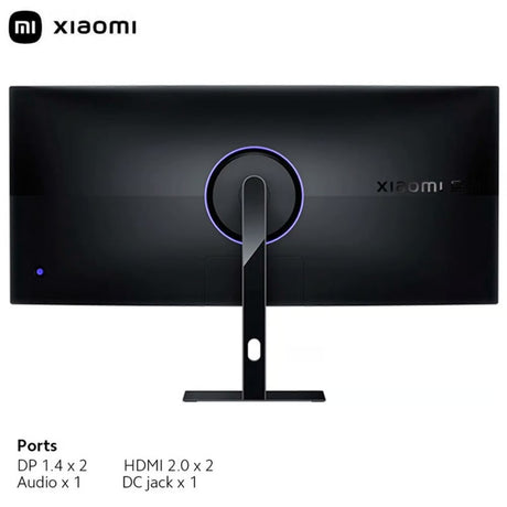 Monitor Gamer Xiaomi Curvo G34WQi de 34 pulgadas con AMD FreeSync Premium, WQHD 3.440 x 1.440, 21:9, 144Hz, 4ms, 300lm, 121% sRGB, 2 HDMI