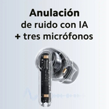 Audífonos Inalámbricos Xiaomi Redmi Buds 5 Pro, Cancelación Activa de Ruido -52dB, Audio Hi-Res, Codec LDAC, 38 Horas de Batería