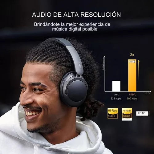 Audífonos Bluetooth Cancelación De Ruido 1more Hc905