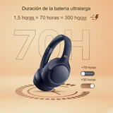 Audífonos Inalámbricos Qcy H3 Anc Bluetooth 5.3 Bass Mode 70 horas de bateria